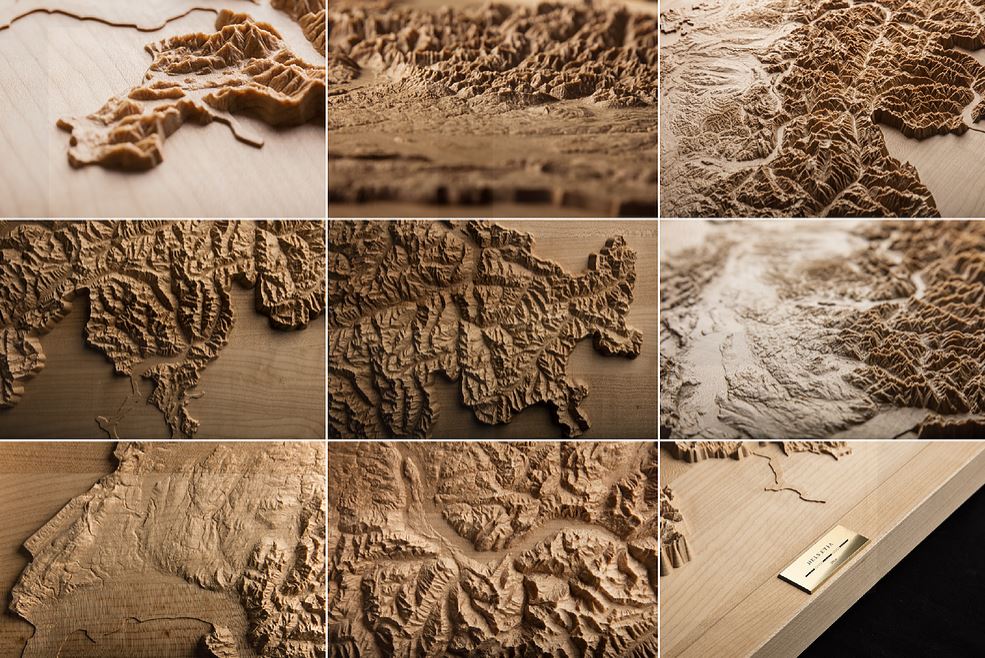 Carte 3D Gravity Neuchâtel