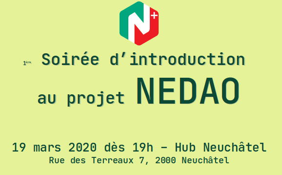 projet NEDAO blockchain neuchâtel